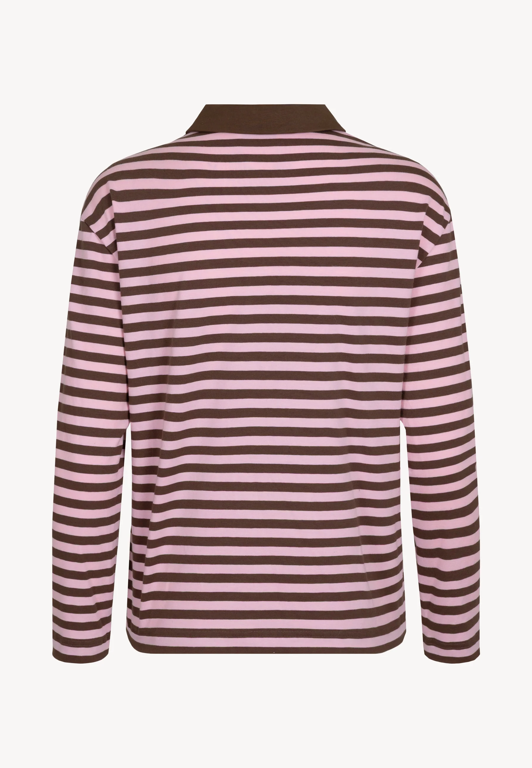 Bawełniany longsleeve z kołnierzykiem polo RAYA - Image 4