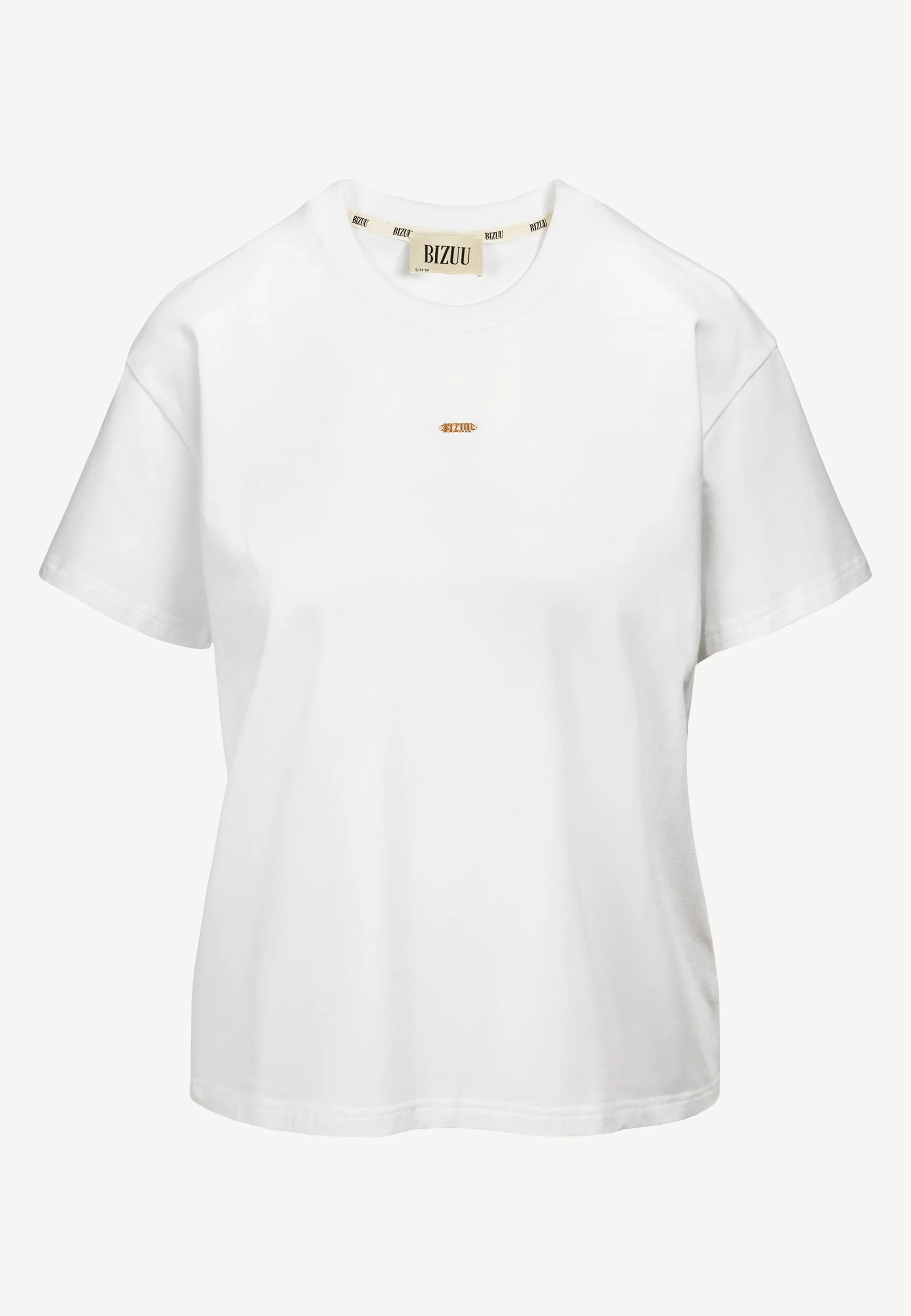 Biały T-shirt oversize TISHAL - Image 3