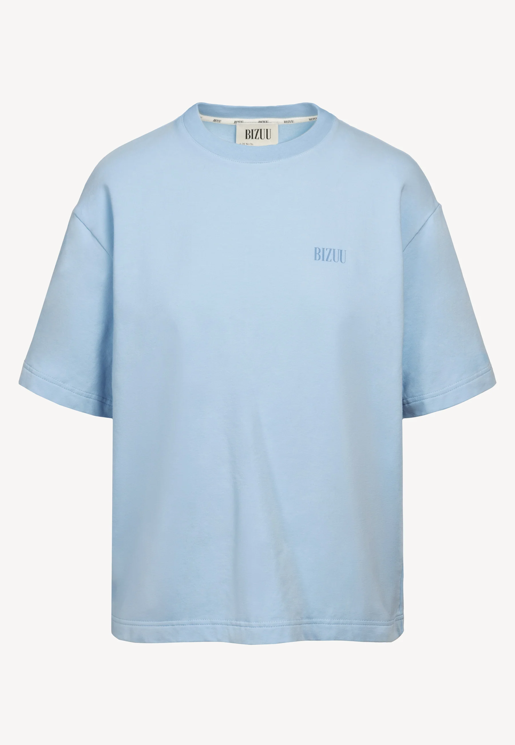 Błękitny T-shirt oversize CLOUD - Image 3