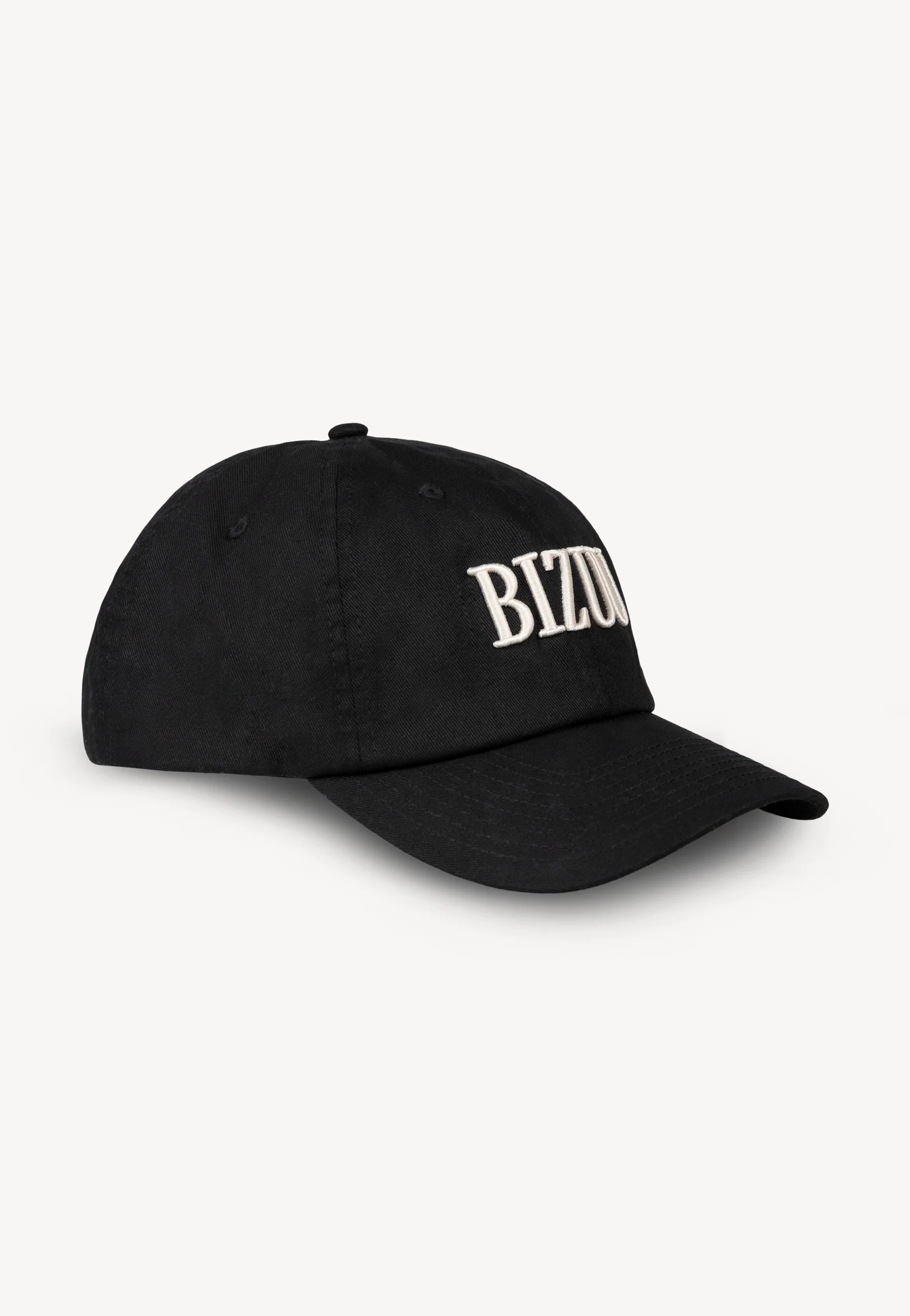 Czarna czapka z daszkiem z logo Bizuu ZANE - Image 4