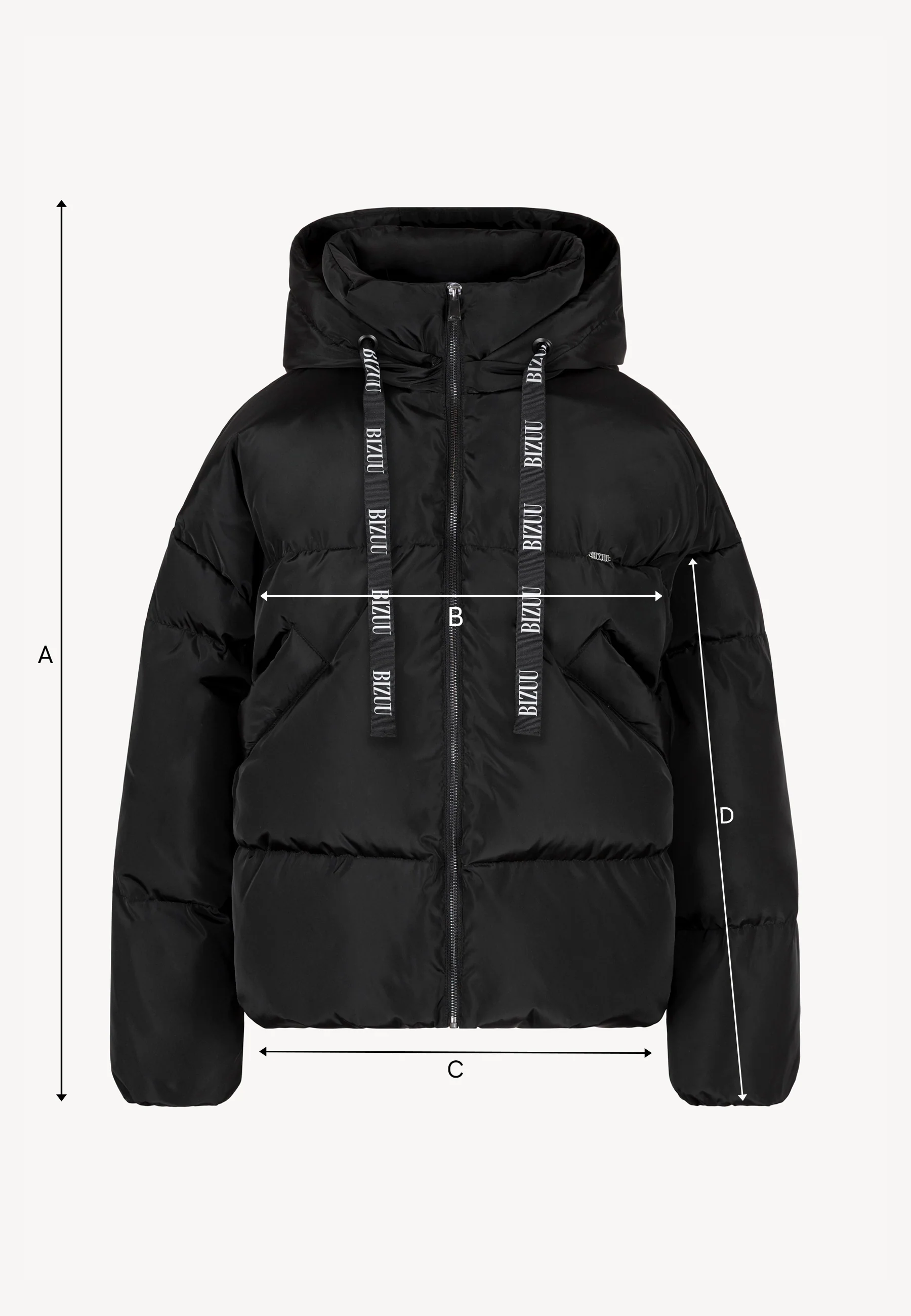 Czarna kurtka puchowa oversize YOKO - Image 10