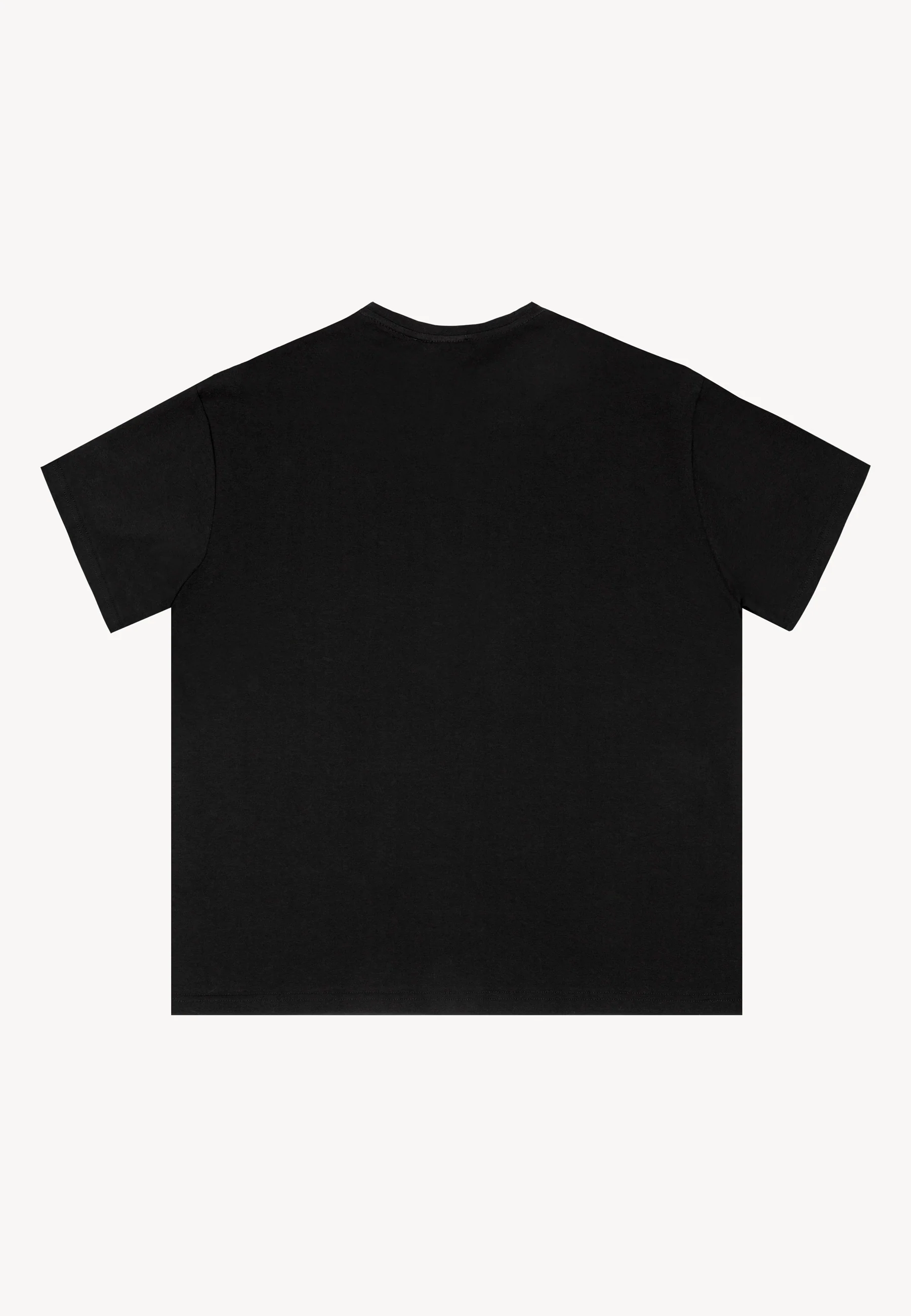 Czarny T-shirt oversize RALZA - Image 4