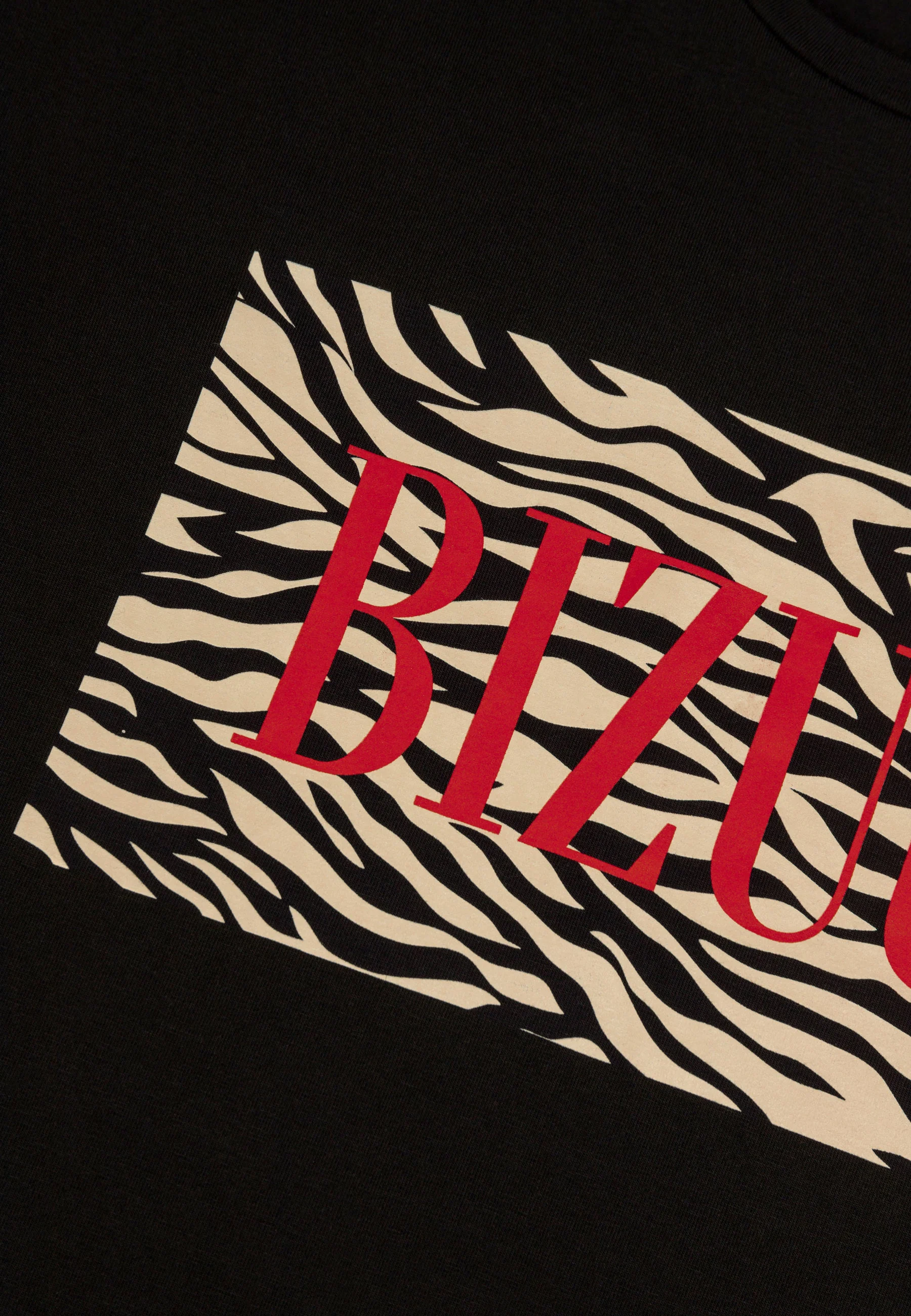 Czarny T-shirt oversize RALZA - Image 5