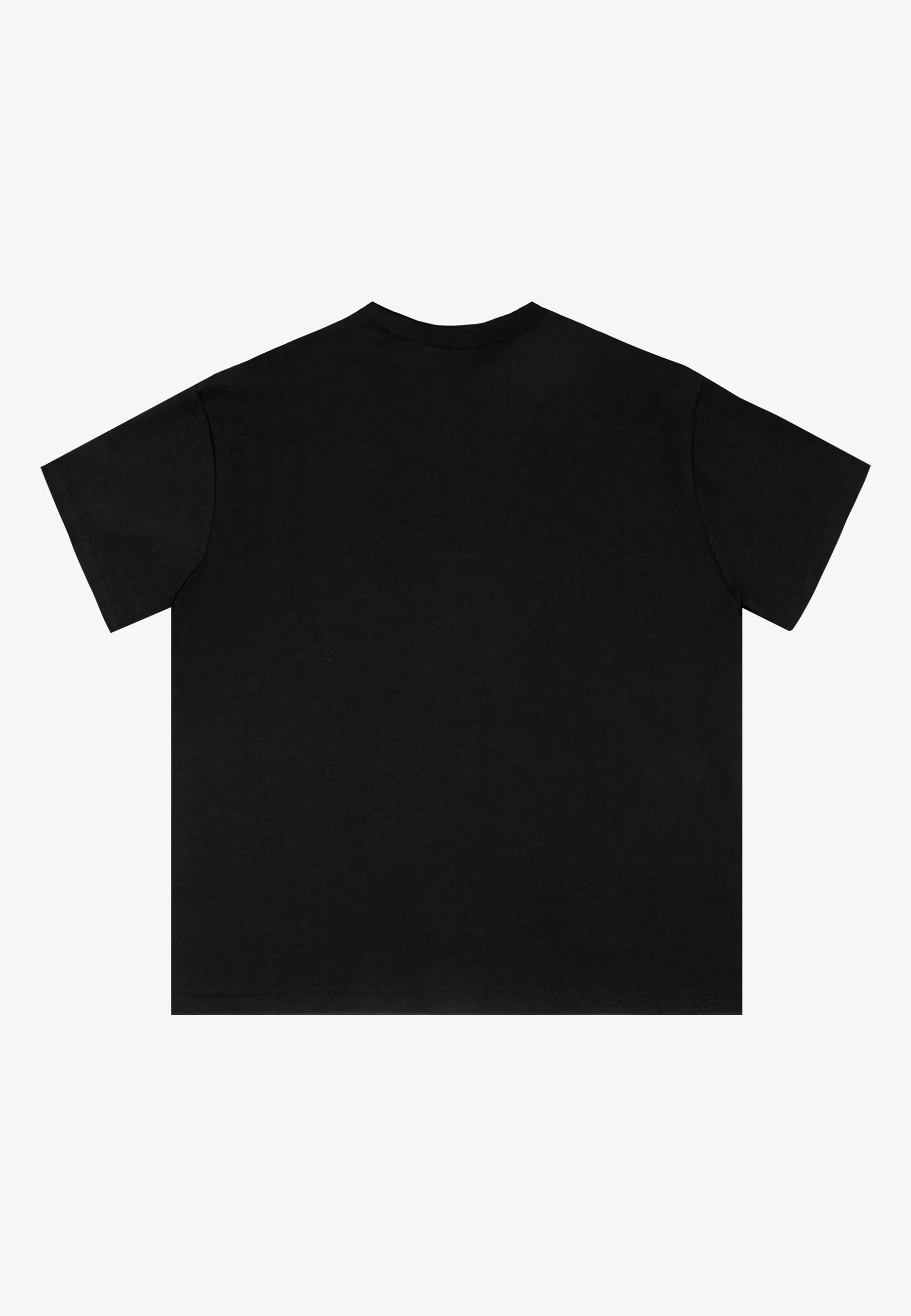 Czarny T-shirt oversize TISHAL - Image 4