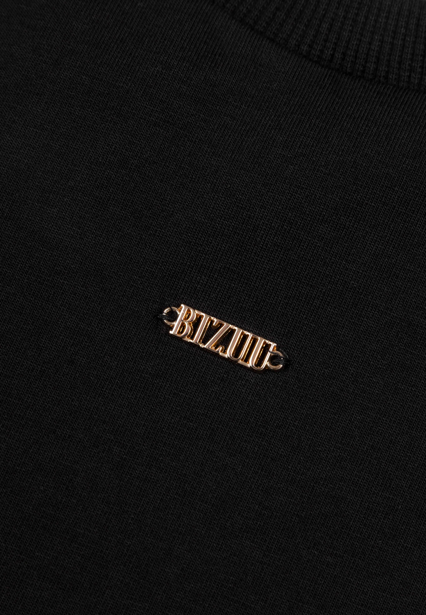 Czarny T-shirt oversize TISHAL - Image 5