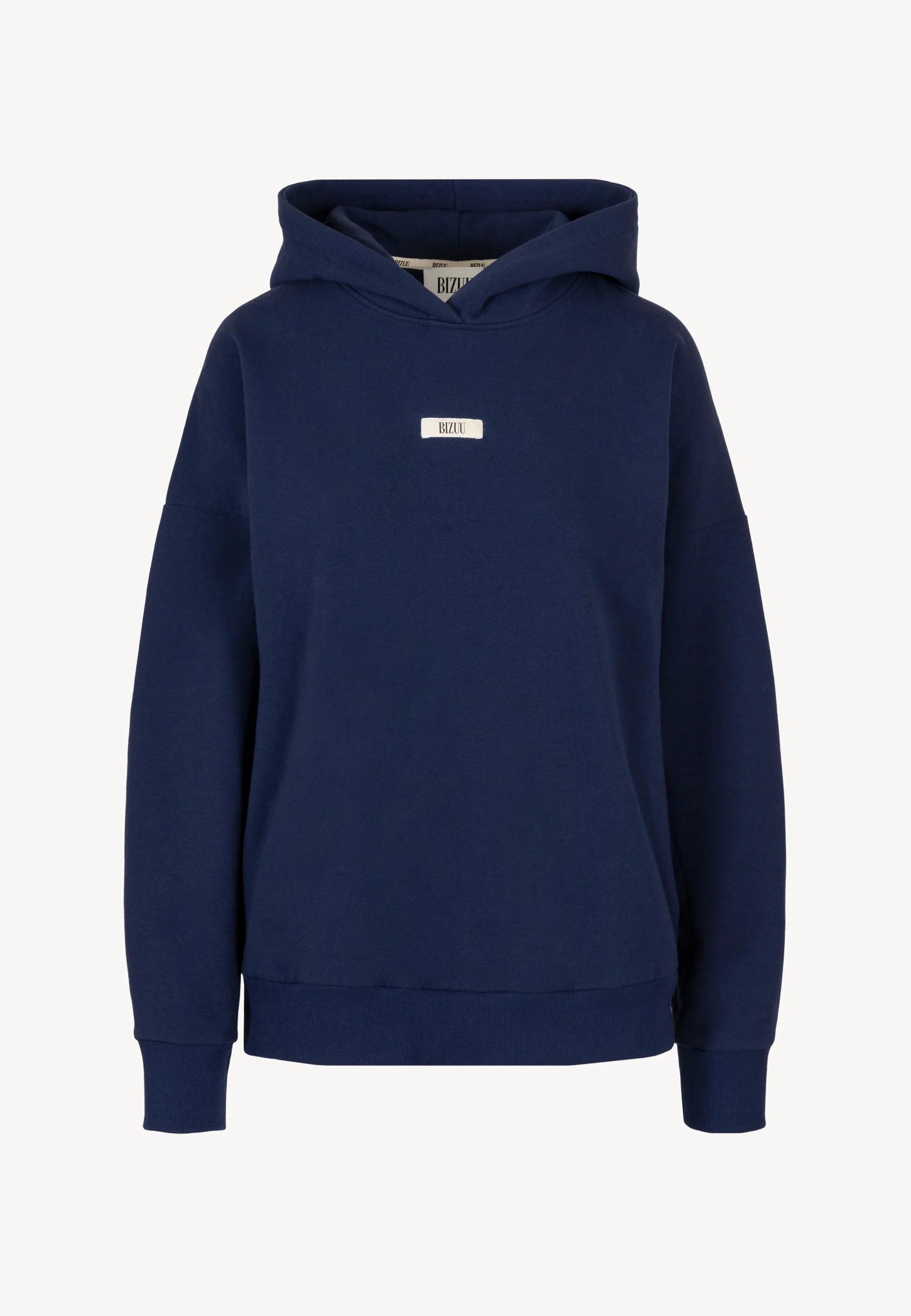 Granatowa bluza oversize z kapturem LINDI - Image 3