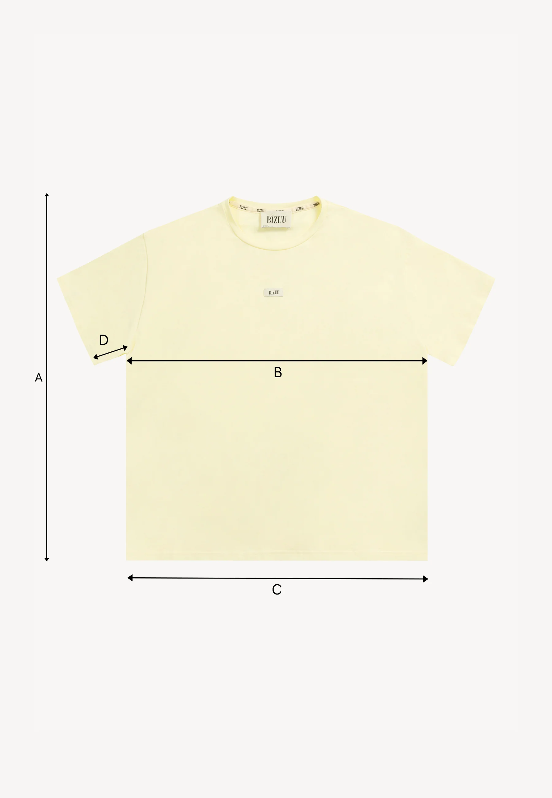 Klasyczny żółty T-shirt z logo TISHALLE - Image 6