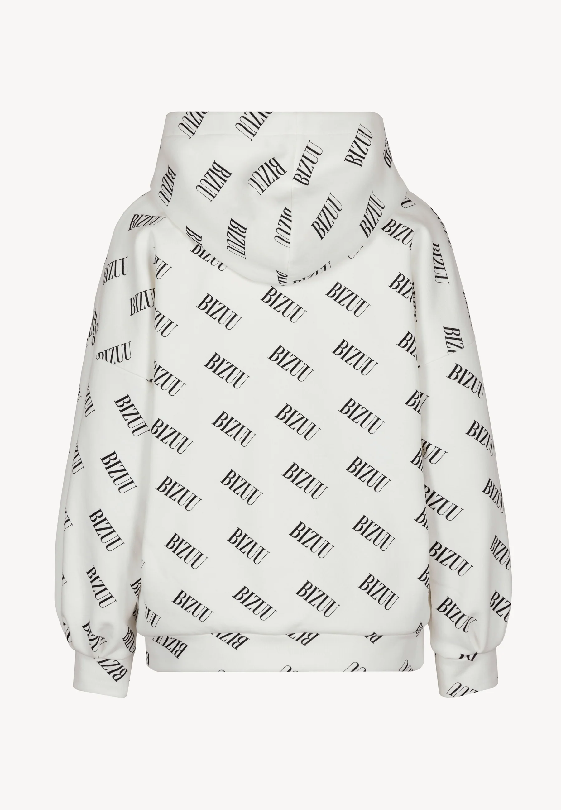 Kremowa bluza oversize z kapturem LINDY - Image 4