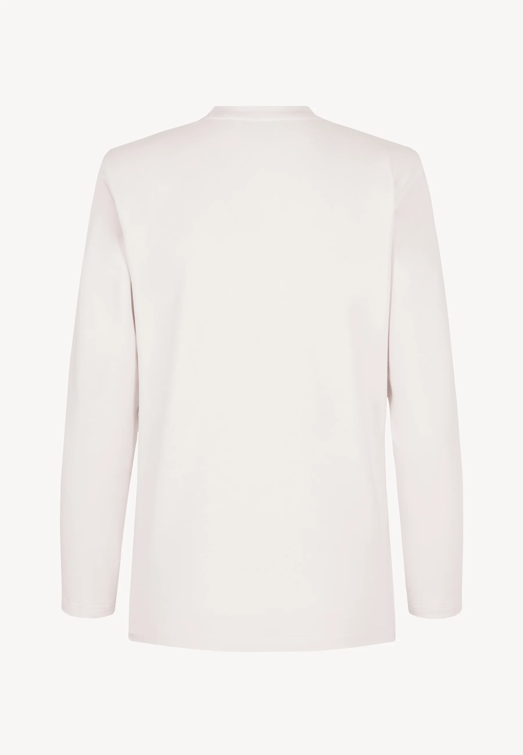 Kremowy longsleeve z poduszkami na ramionach MELISSANDRA - Image 4