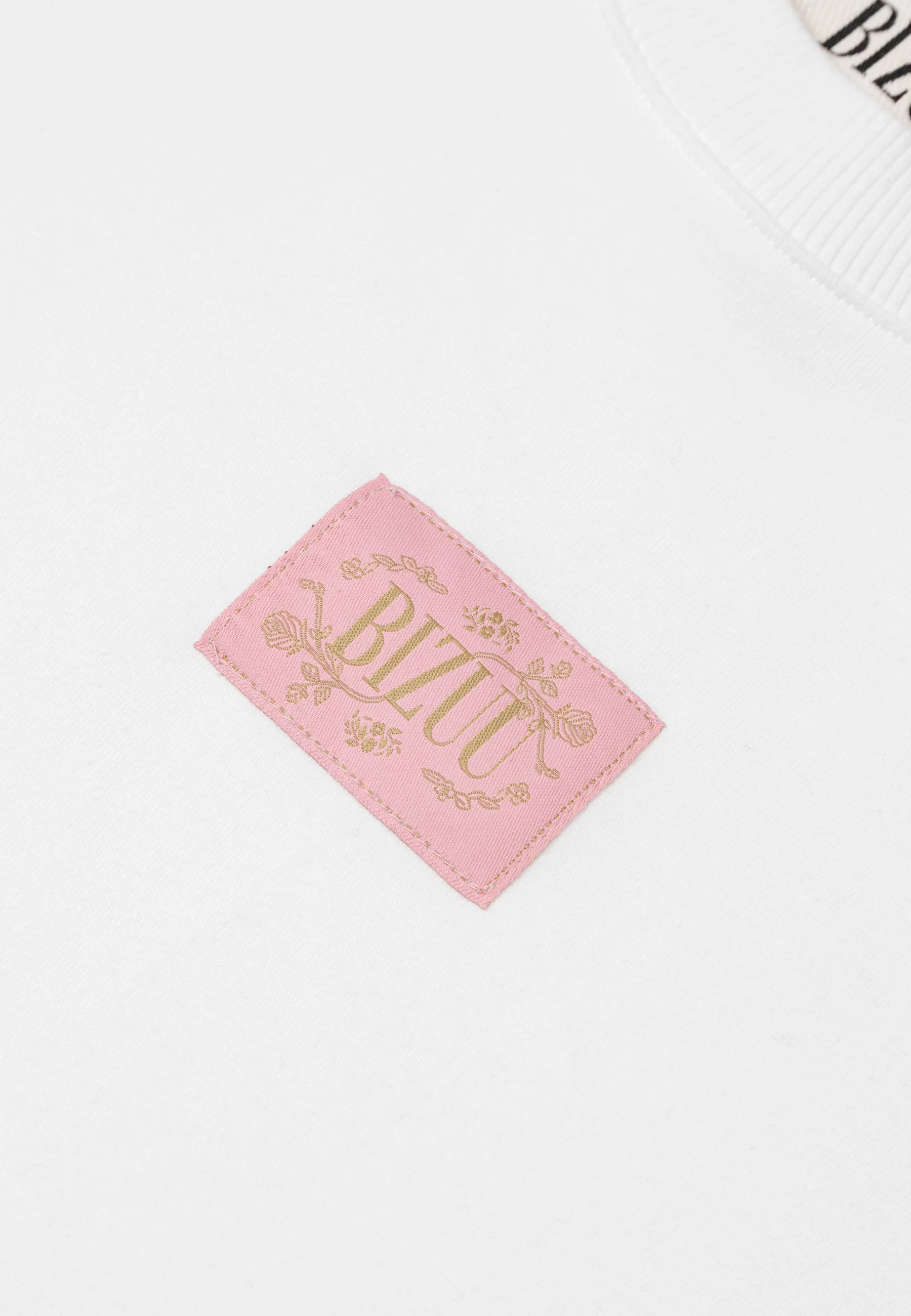 Kremowy T-shirt oversize z logo PARADISO - Image 5