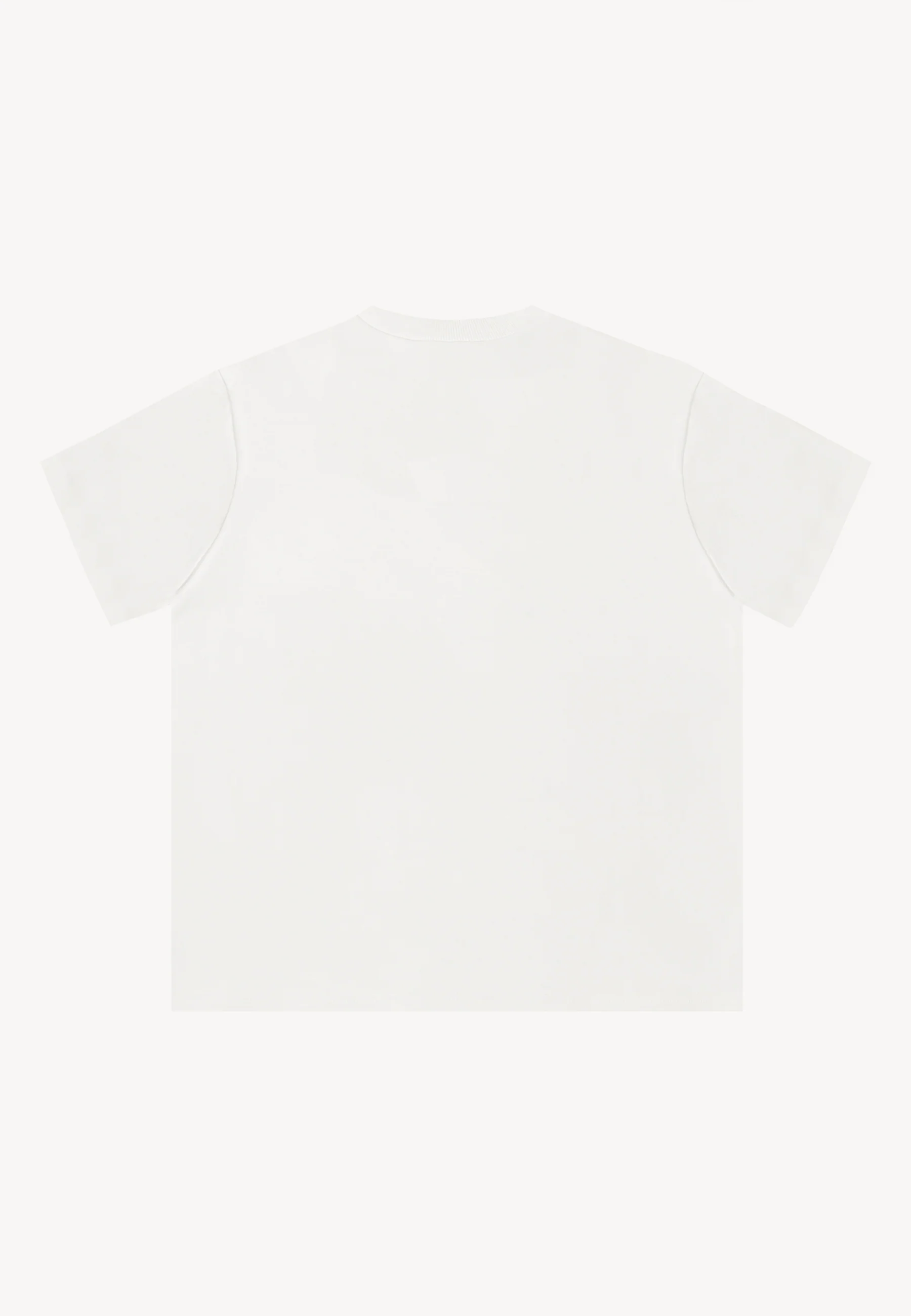 Kremowy t-shirt z haftem bizuu SEYA - Image 4