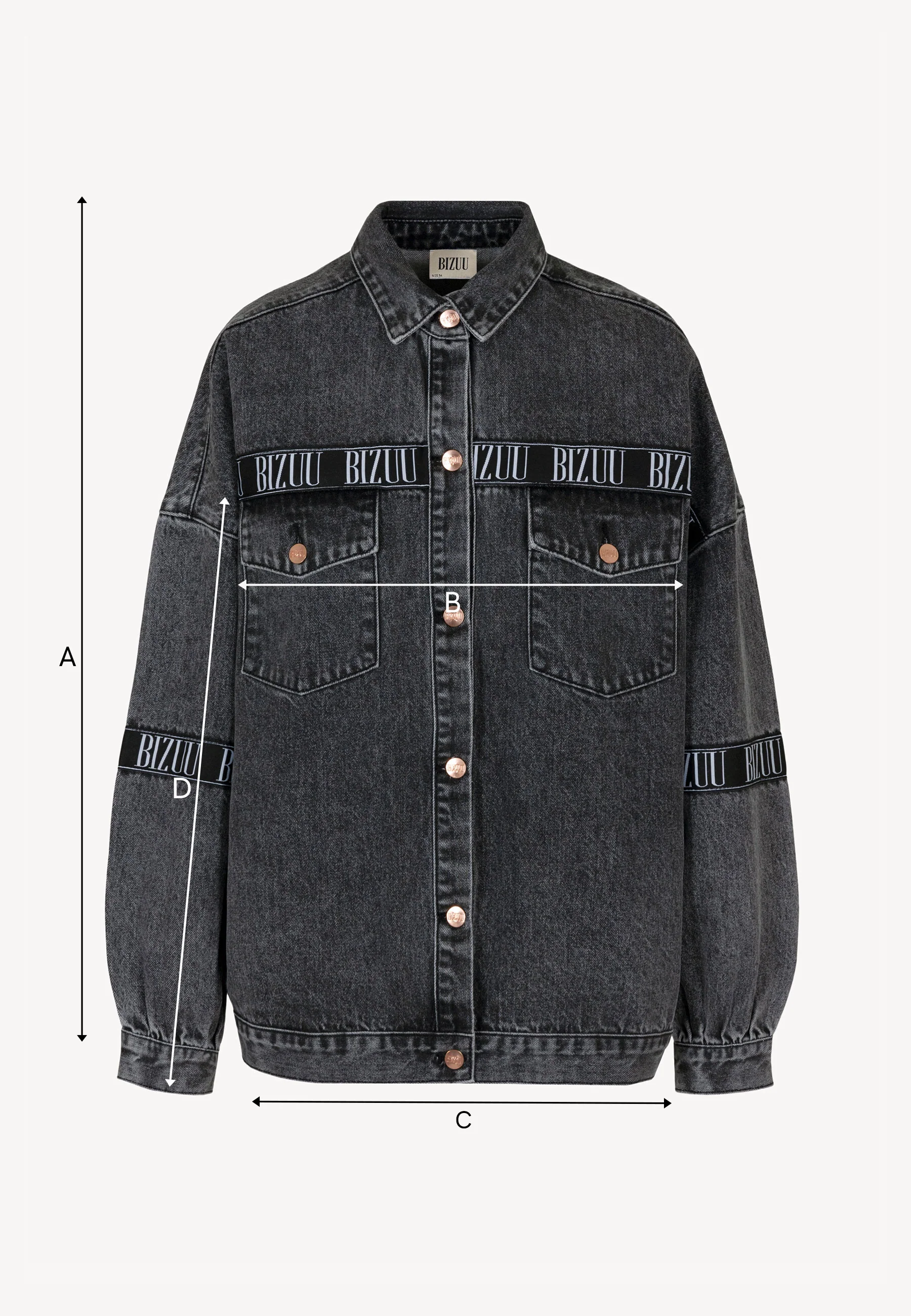 Kurtka jeansowa oversize PASSA - Image 9