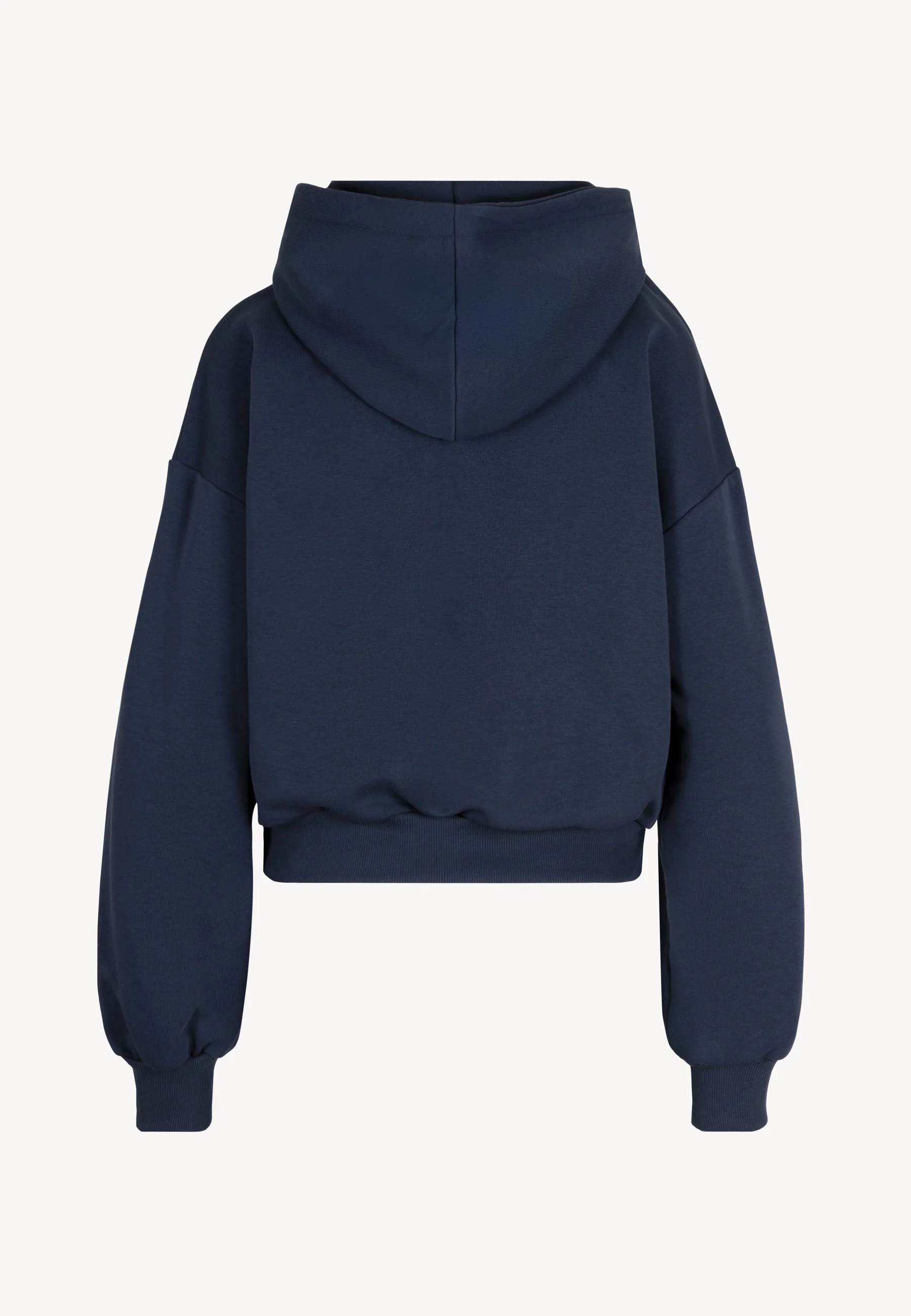 Niebieska bluza z kapturem z logo SAY - Image 4