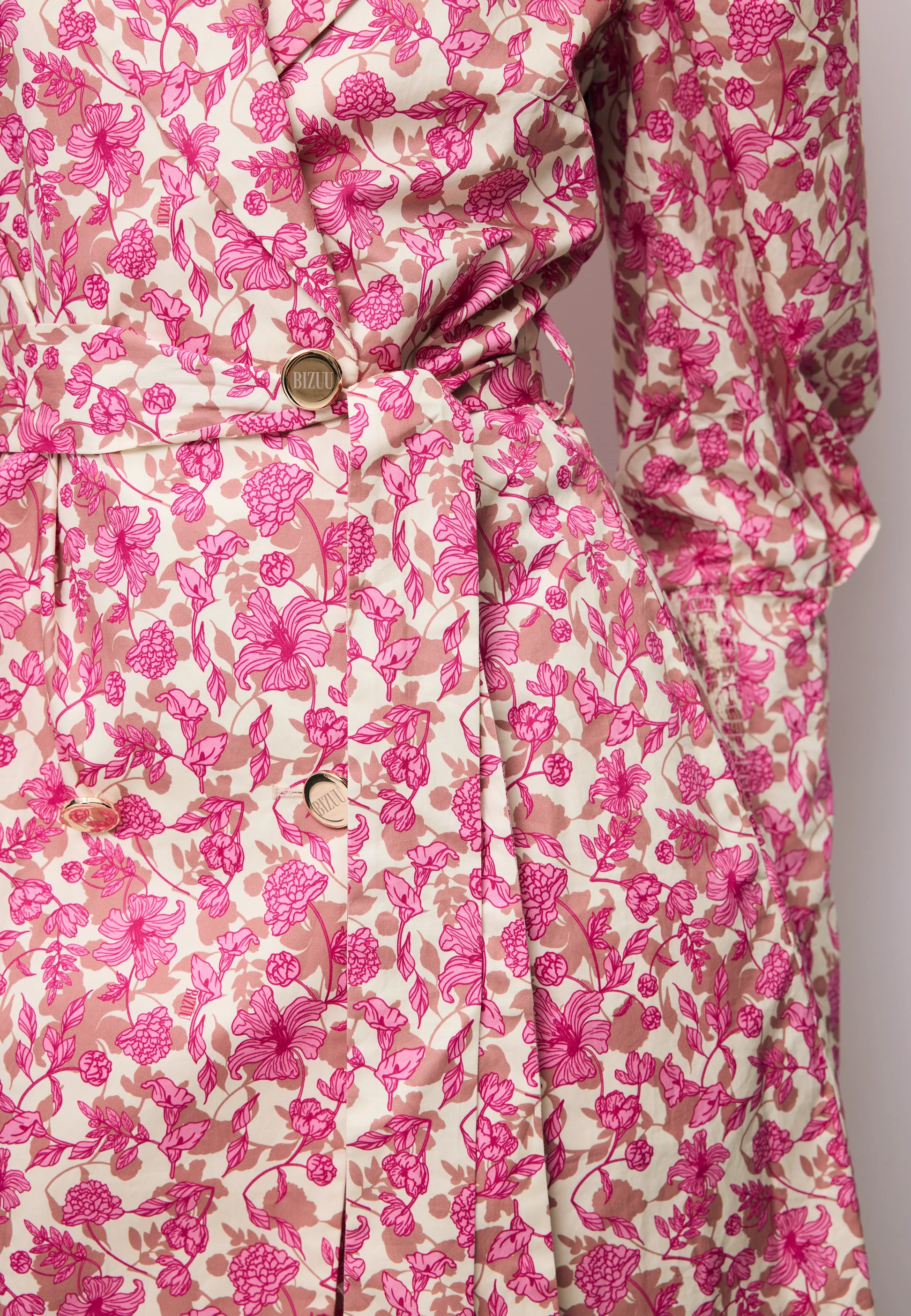 Sukienka mini w kwiatowy print GEORGINA - Image 6