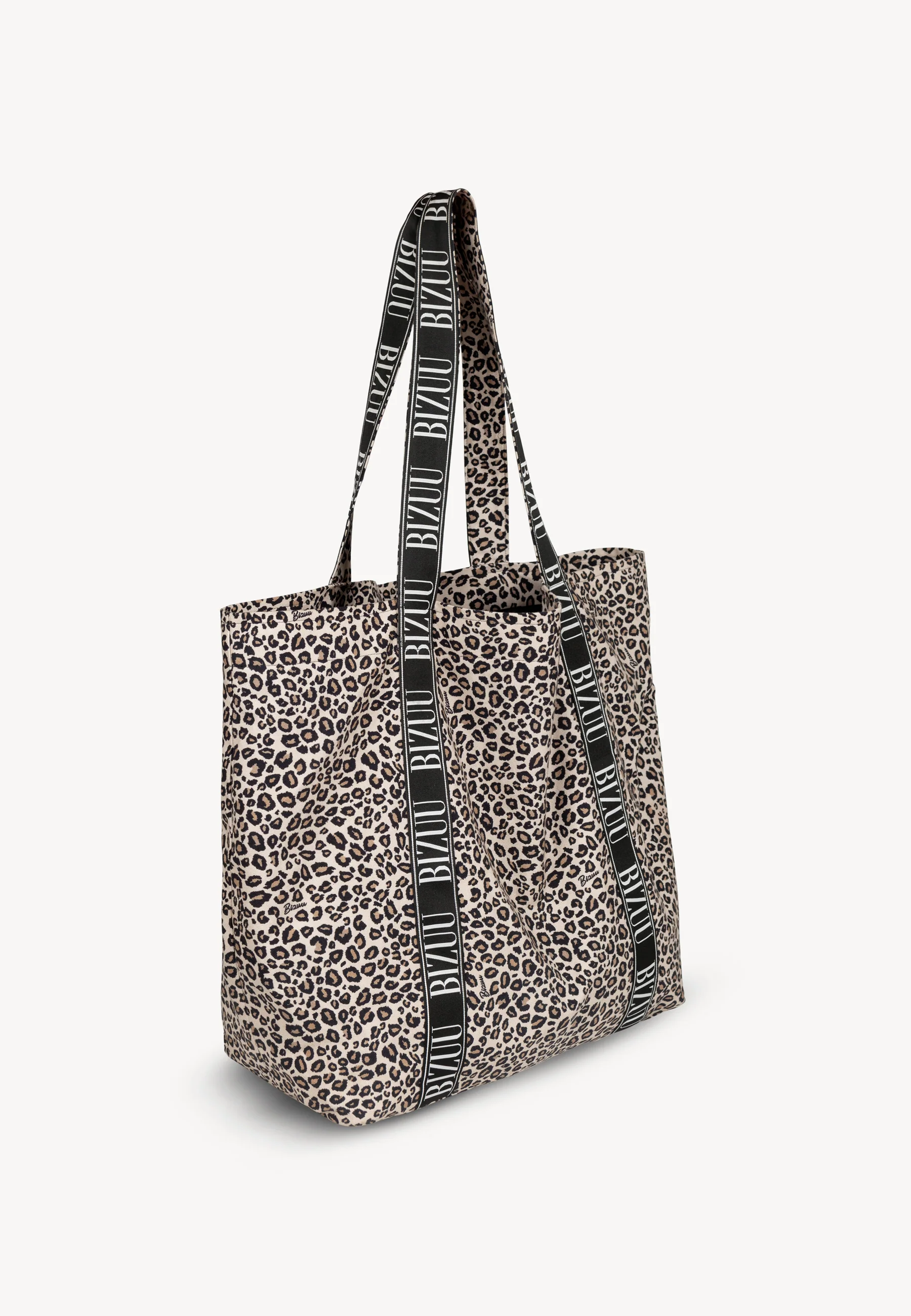 Torba shopper w panterkę BAISY brązowa - Image 4